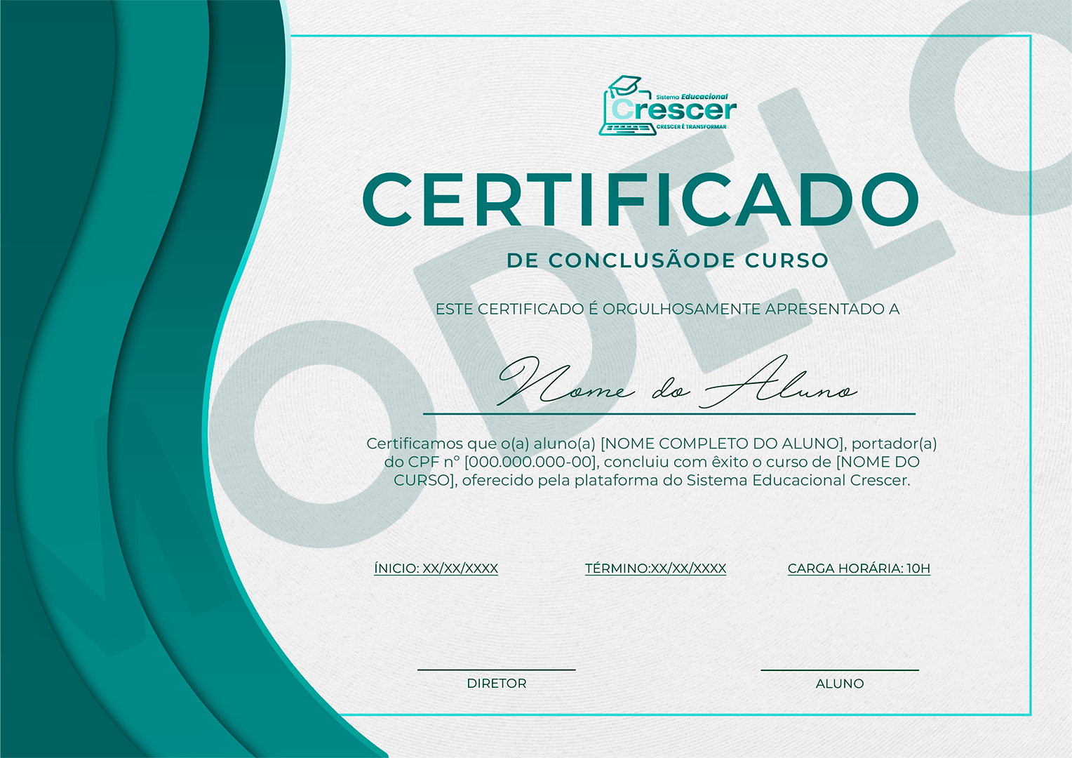 Modelo de Certificado